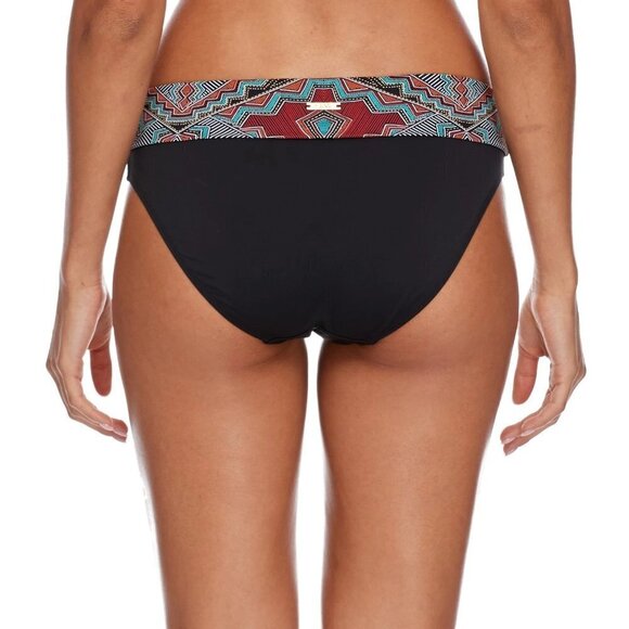 NWOT Skye black & multicolour print bikini bottom - Picture 4 of 7